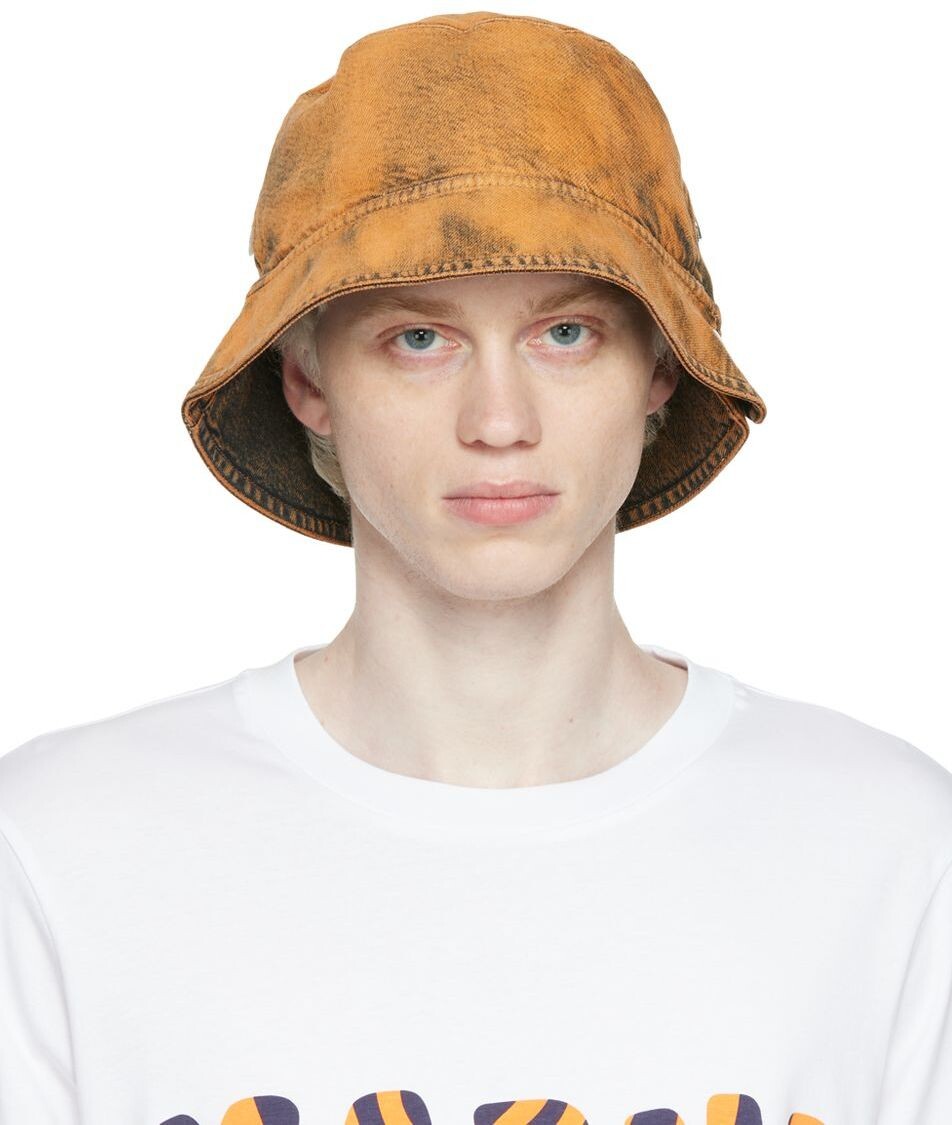 

Оранжевая джинсовая панама Marni