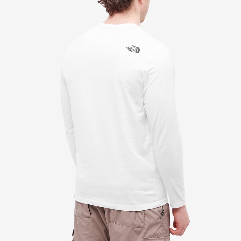 The north face long deals sleeve fine 2 tee