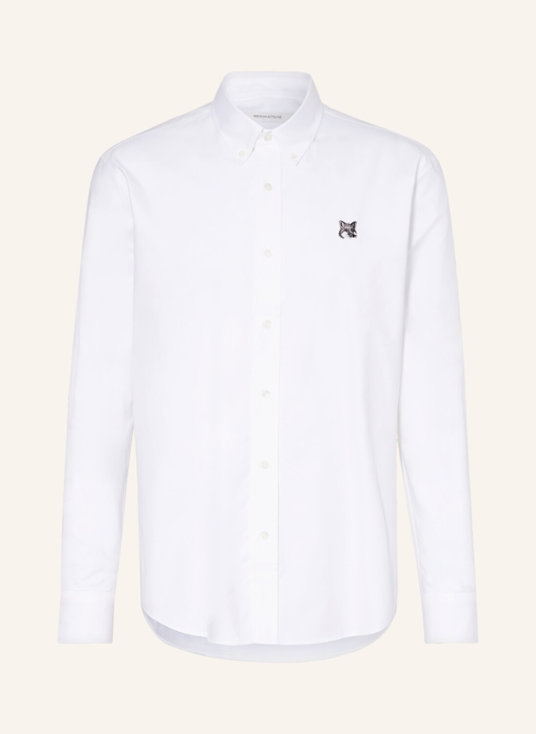 

Рубашка MAISON KITSUNÉ Comfort Fit, белый