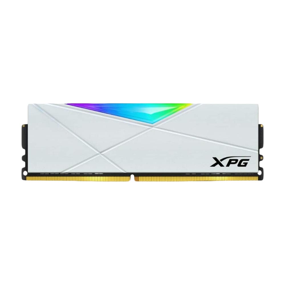 Оперативная память Adata XPG Spectrix D50 RGB, 8 Гб (1х8), DDR4, 3200 МГц, AX4U32008G16A-SW50 оперативная память xpg spectrix d50 8 гб ddr4 3200 мгц dimm cl16 ax4u32008g16a sw50