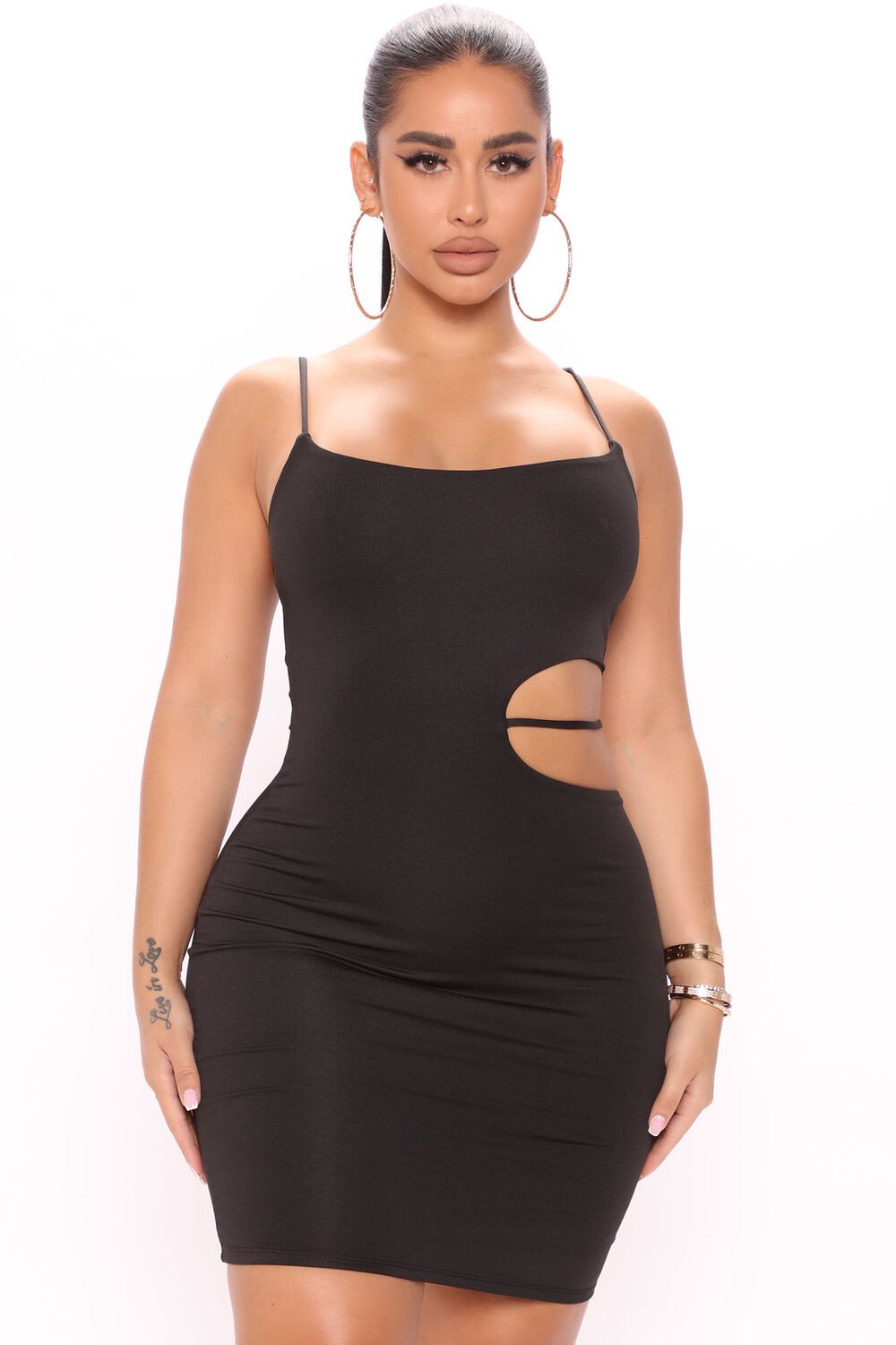 

Мини платье Fashion Nova JD46262, черный