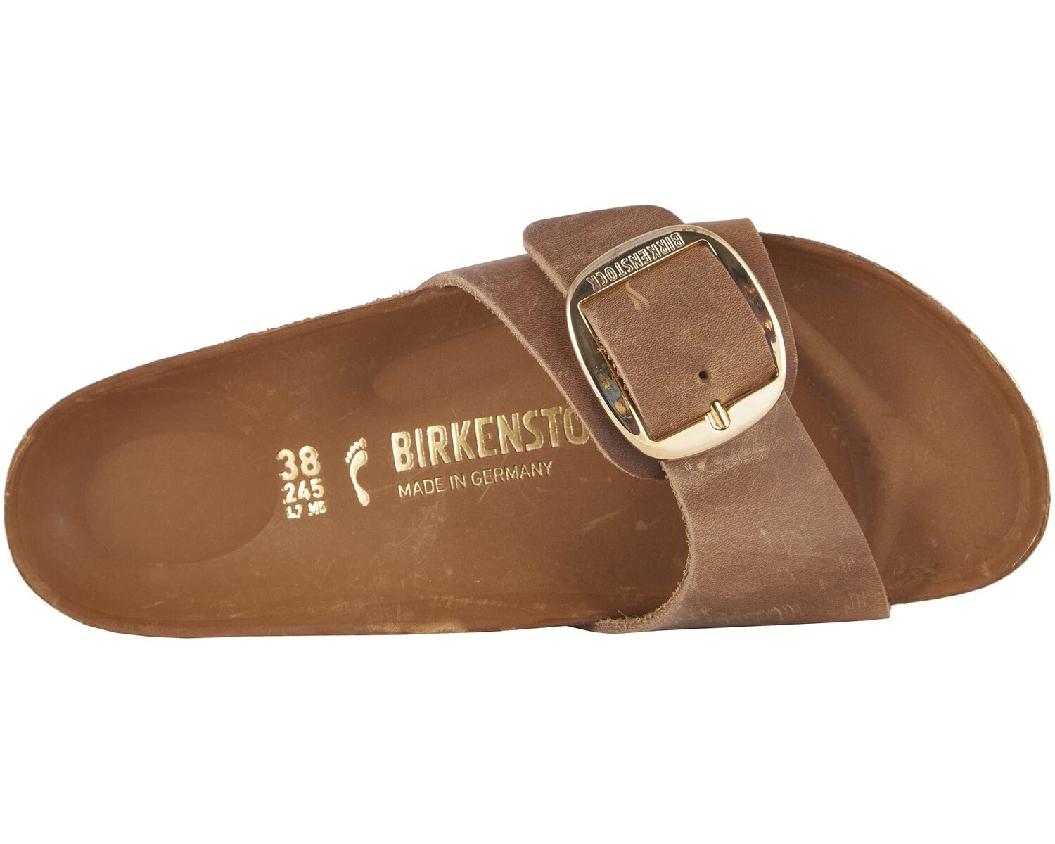 

Сандалии Madrid Big Buckle Birkenstock, кожа