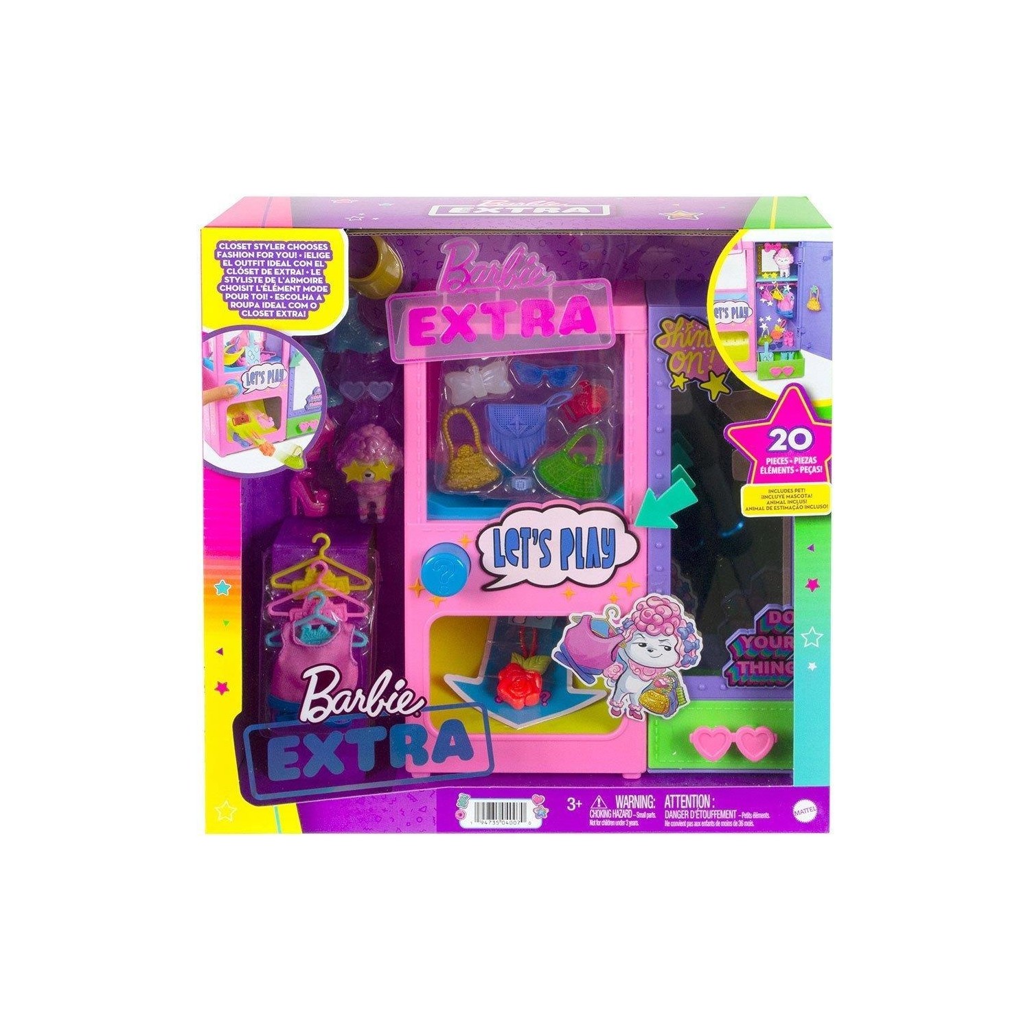 Игровой автомат Barbie HFG75 barbie playset with figures pet dreamhouse