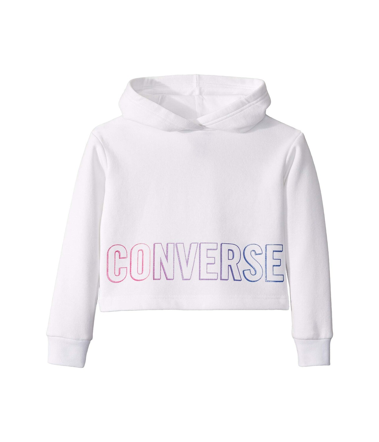 

Худи Converse Kids, Fleece Glitter Wordmark Logo Pullover Hoodie