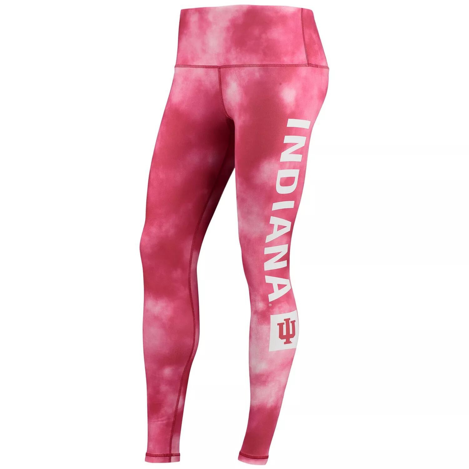 

Женские леггинсы ZooZatz Crimson Indiana Hoosiers Cloud Dye Mist