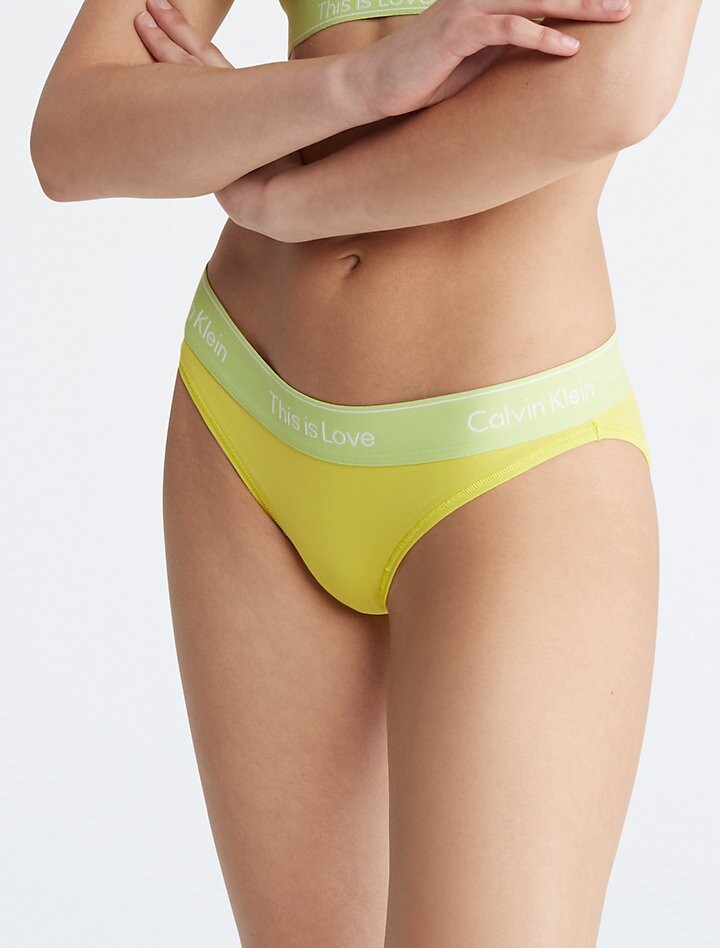 

Тональное бикини Pride This Is Love Calvin Klein, лайм