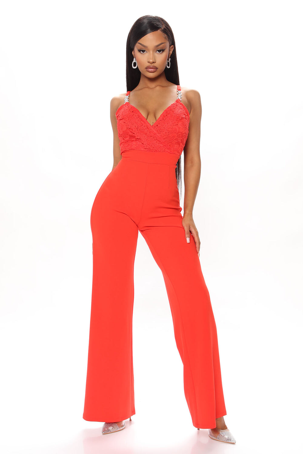 

Комбинезон Fashion Nova JP14982, оранжевый