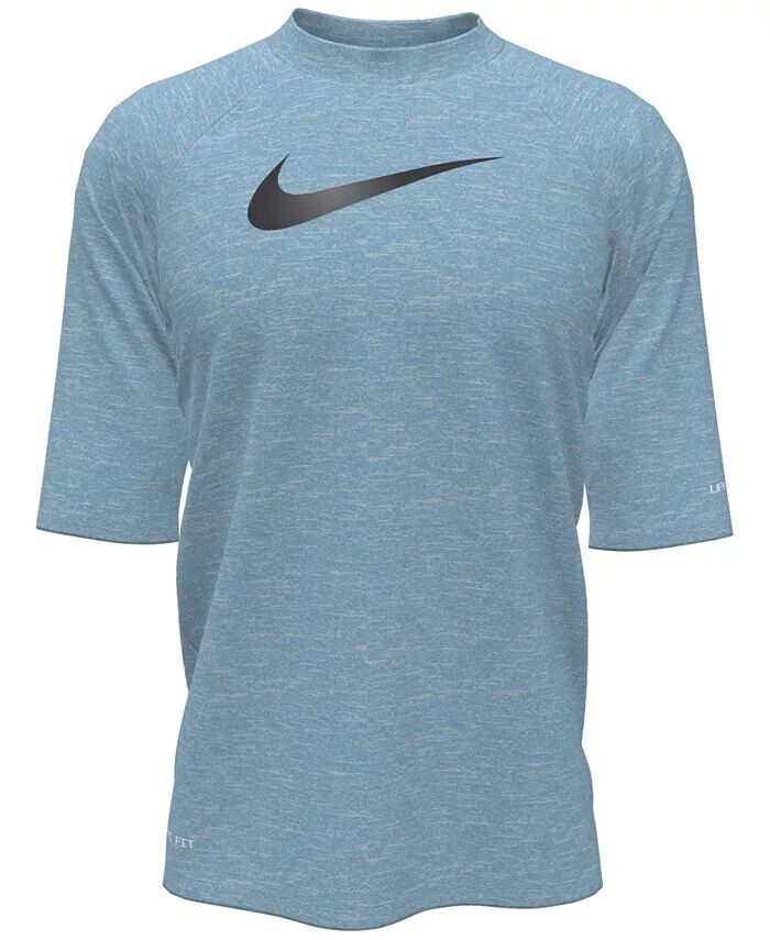 

Гидрогард с короткими рукавами Big Boys Heather Nike, серый