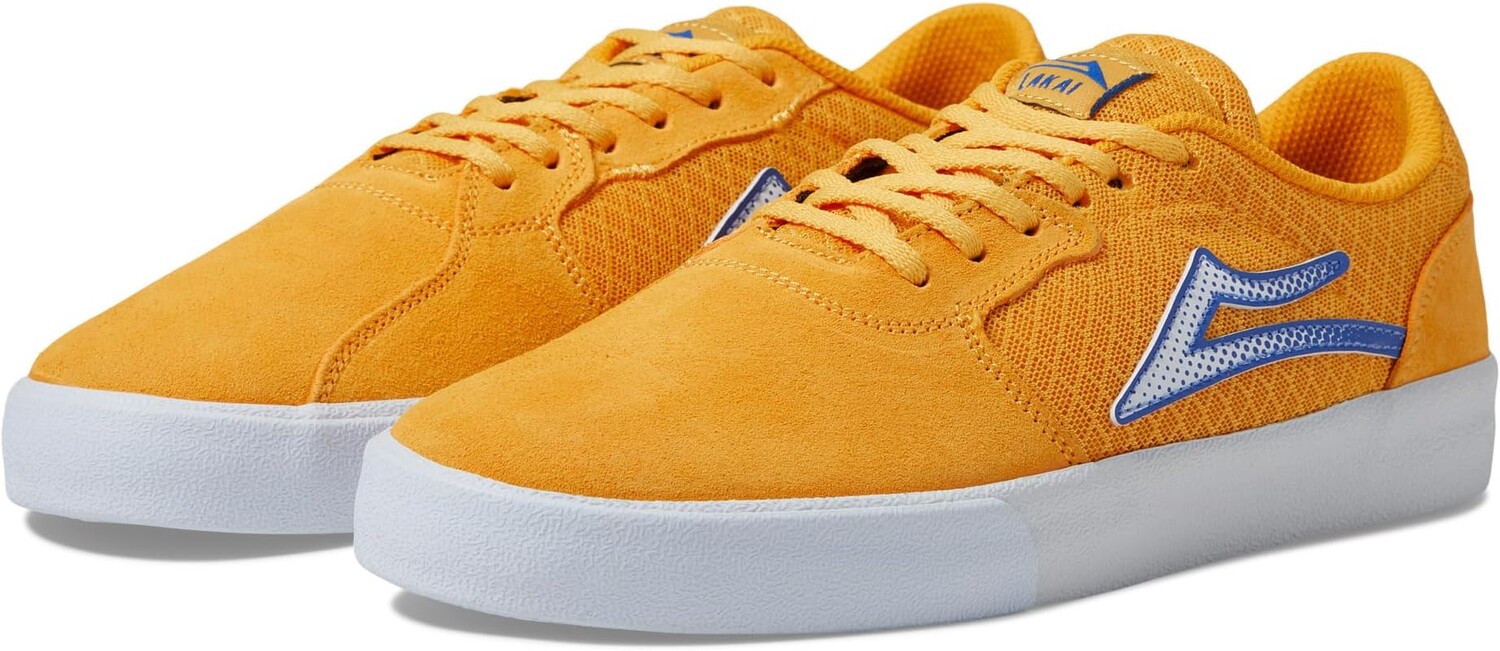 

Кроссовки Cardiff Lakai, цвет Gold/Blue Suede