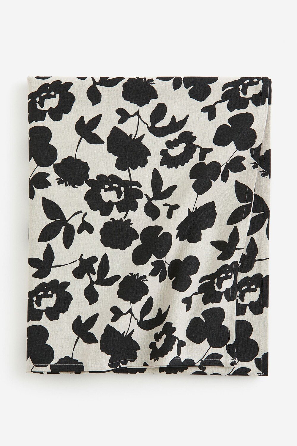 

Скатерть H&M Home Floral, черный