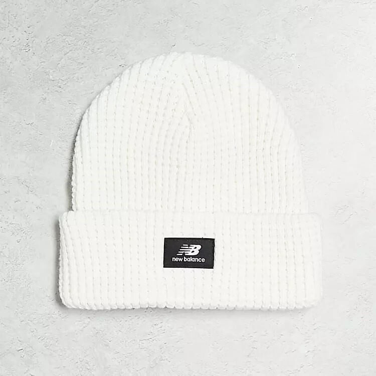 

Шапка New Balance Waffle Knit, белый