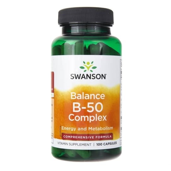 

Swanson, Витаминный комплекс Balance B-50, 100 капсул