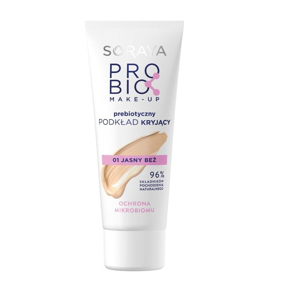

Soraya Probio Make-Up тональный крем с пребиотиками 01 Light Beige 30мл