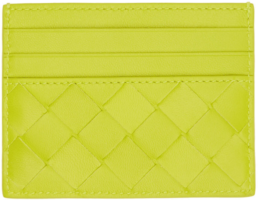 

Зеленый визитница Intreccio Bottega Veneta