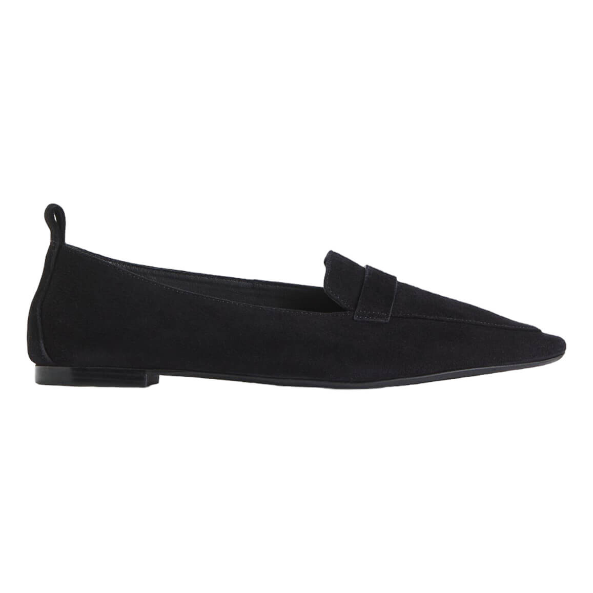 

Лоферы H&M Suede, черный