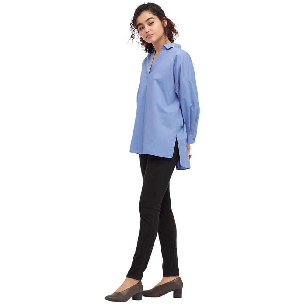 

Брюки Uniqlo Ultra Stretch High Rise Leggings (Long), черный