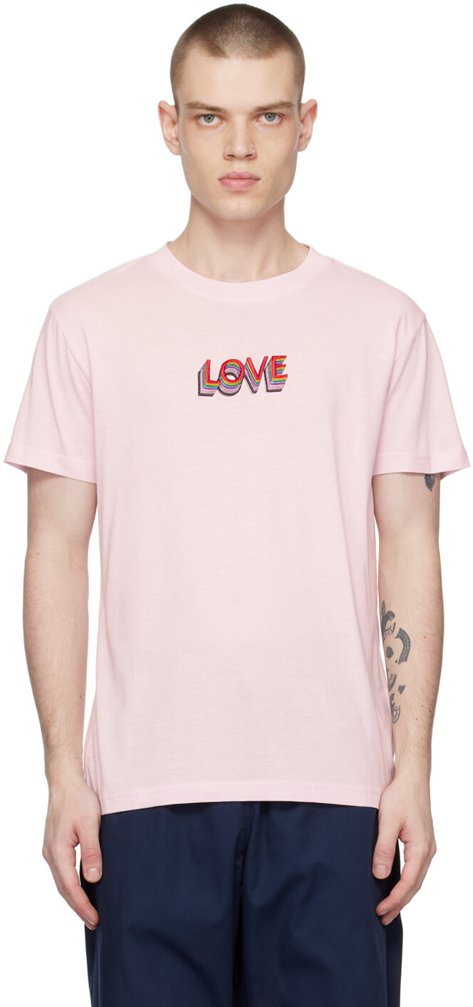 

Розовая футболка \Love\"" Viktor&Rolf Mister Mister, Розовый