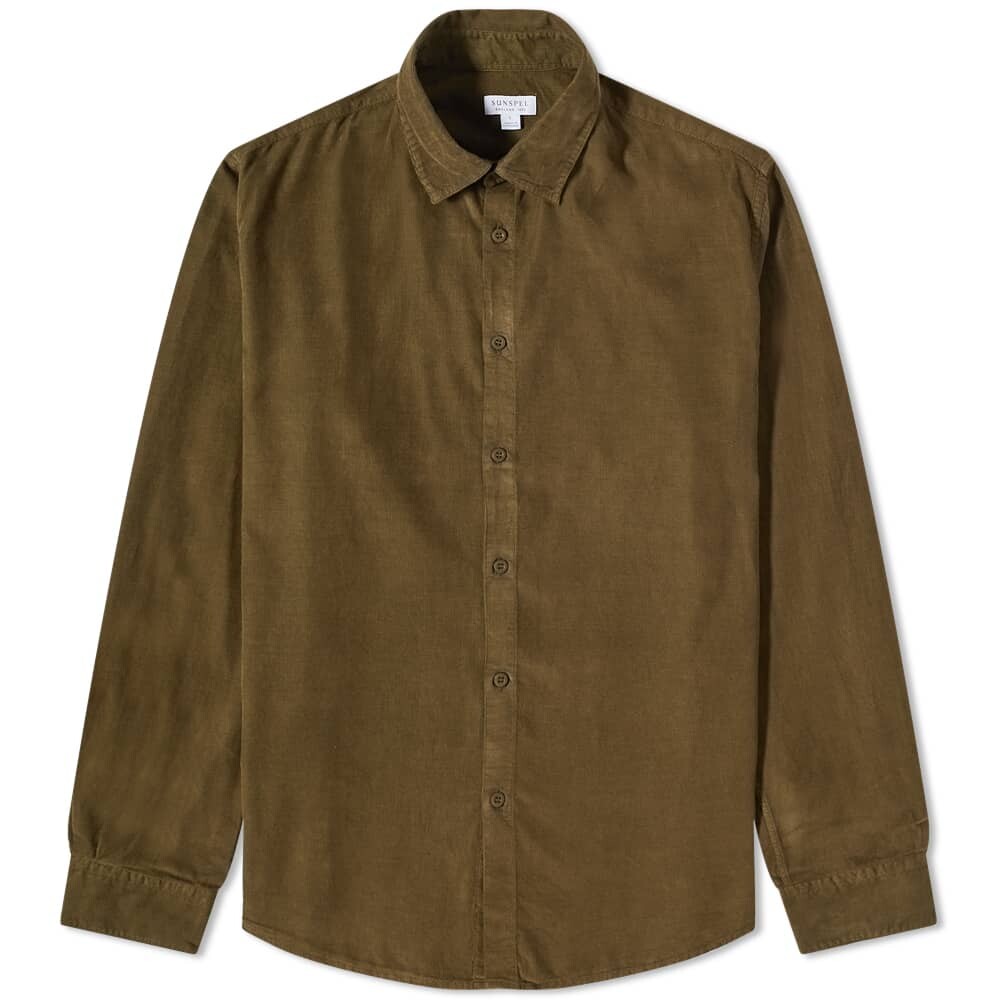 

Рубашка Sunspel Corduroy Button Down Shirt
