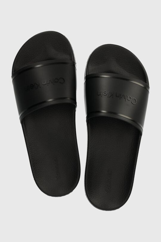 

РЕЗИНОВЫЕ шлепанцы POOL SLIDE Calvin Klein, черный
