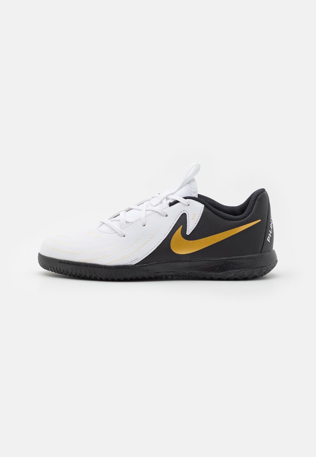 

Бутсы JR PHANTOM GX II ACADEMY IC UNISEX Nike, цвет white/black/metallic gold coin