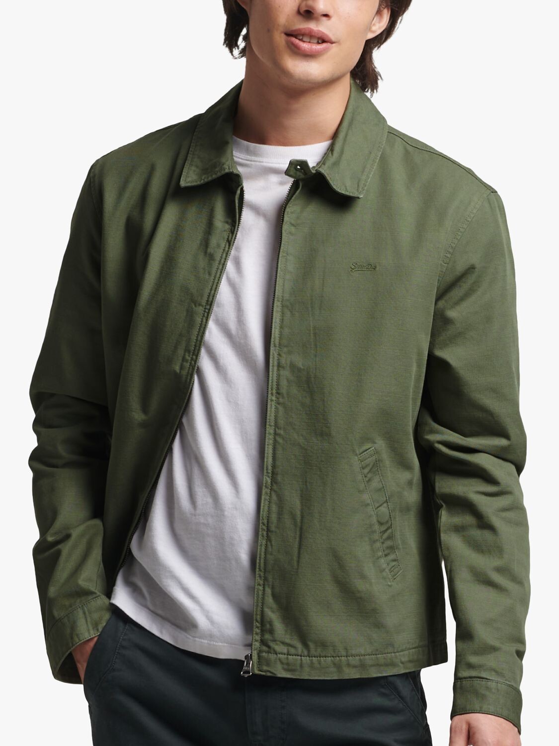 

Куртка Harrington Superdry Vintage, оливковый хаки