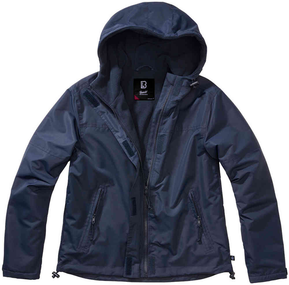 цена Ветровка Женская куртка с молнией спереди Brandit, военно-морской
