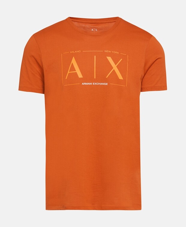

Футболка Armani Exchange, красный