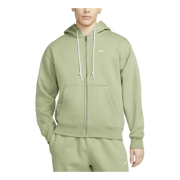 

Куртка Nike Solo Swoosh Full-Zip 'Oil Green', Зеленый