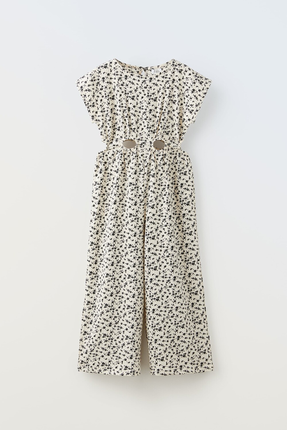 

Комбинезон Zara Textured Cut-out, белый