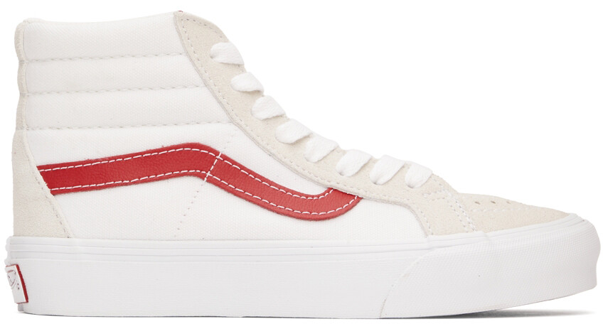 

Белые кроссовки SK8-Hi Reissue VR3 LX Vans