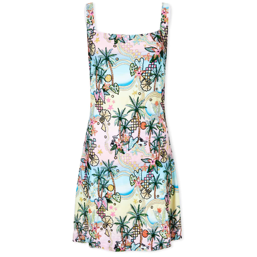 

Платье Oceanus Carla Palma Print Mini Dress