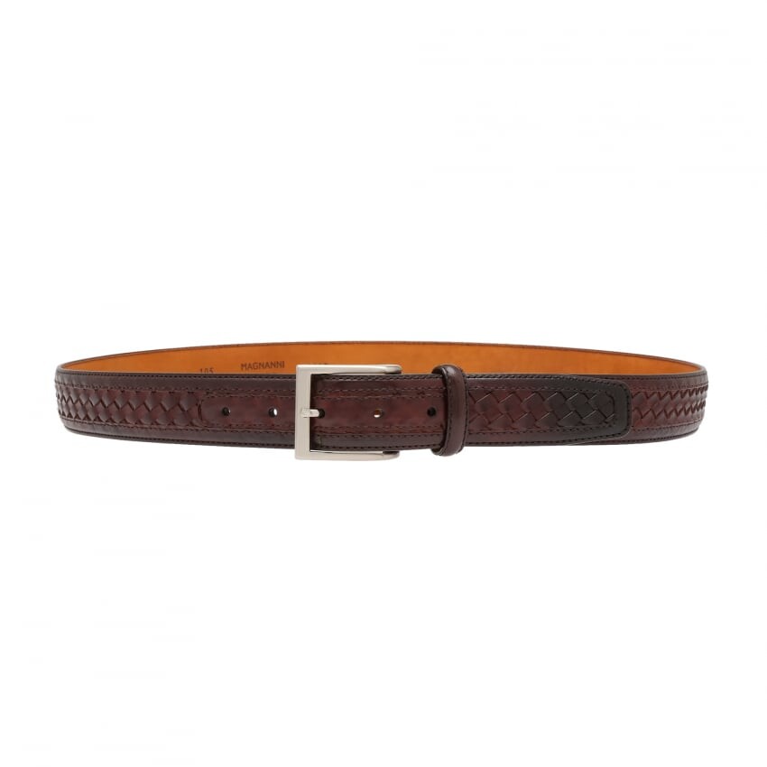 

Ремень MAGNANNI Leather belt, коричневый
