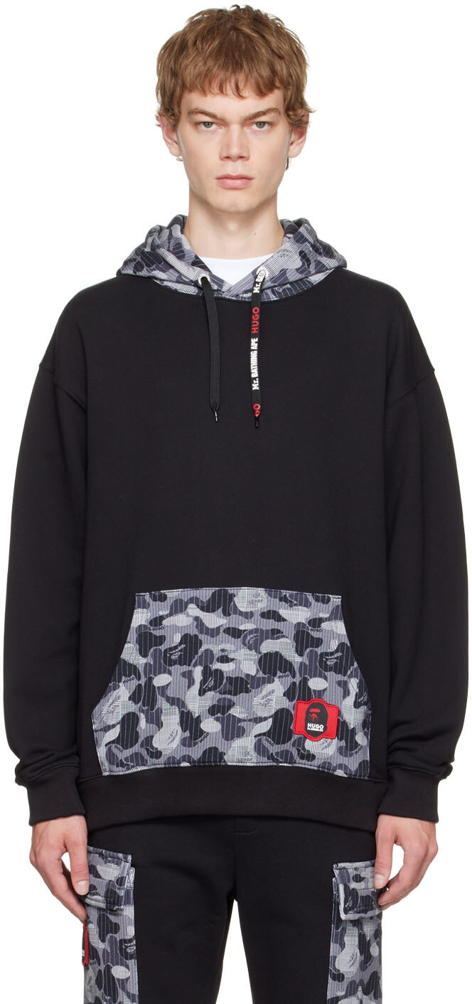 

Худи Mr. BATHING APE Edition черного цвета Hugo