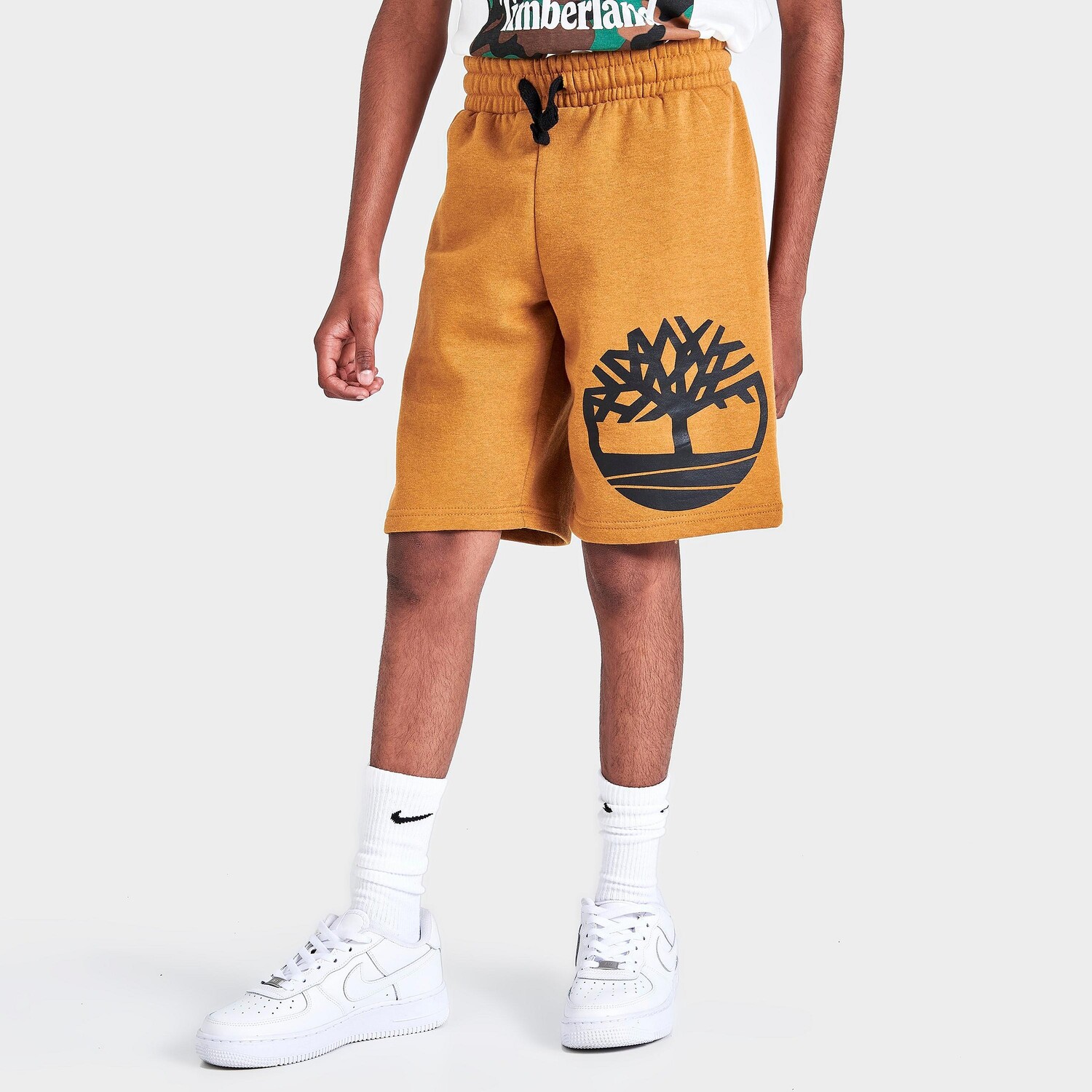 

Трикотажные шорты Timberland Tree Logo для мальчиков, коричневый