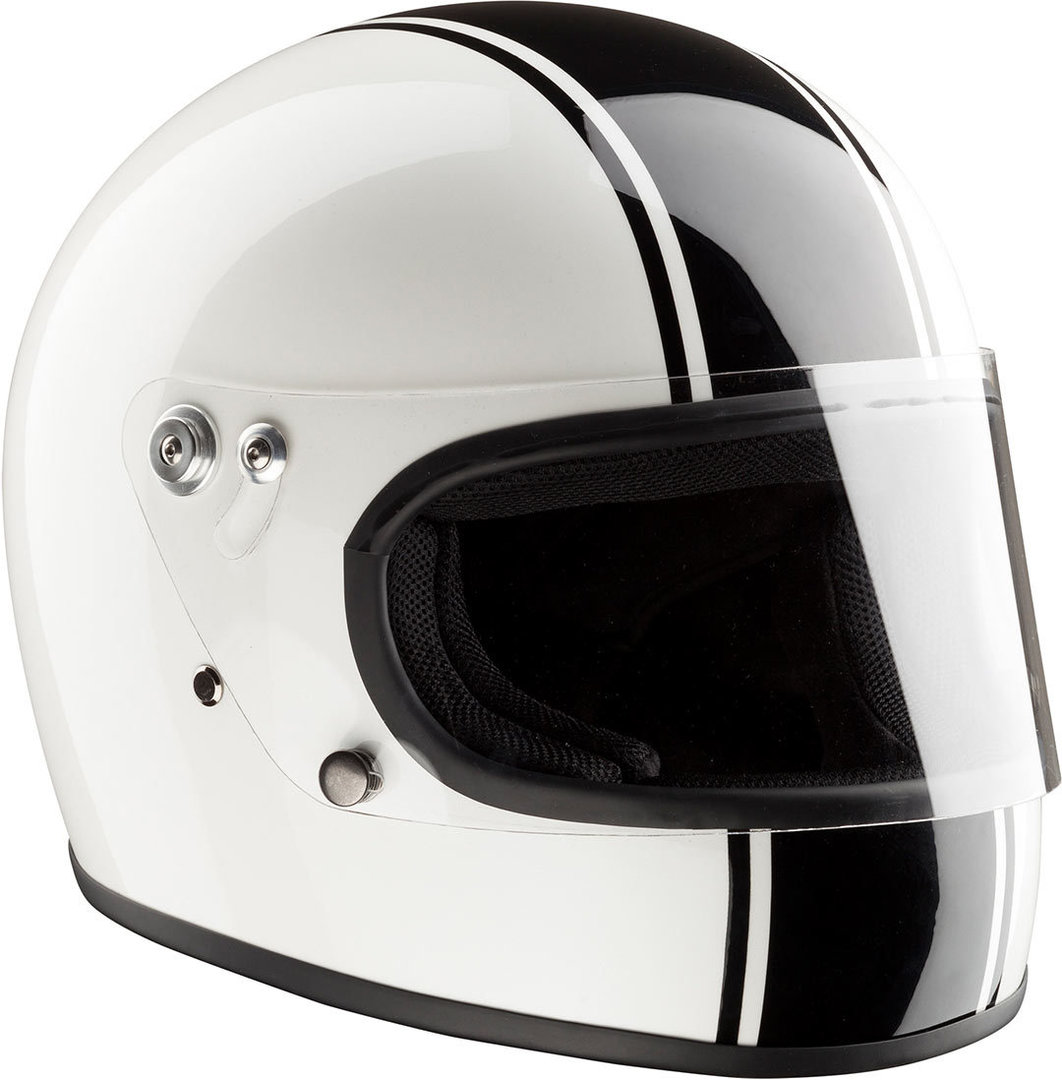 Мотоциклетный шлем Bandit Integral ECE, белый/черный