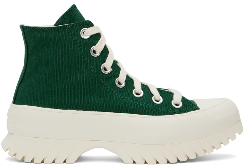 

Зеленые высокие кроссовки Chuck Taylor All Star Lugged 2.0 Converse
