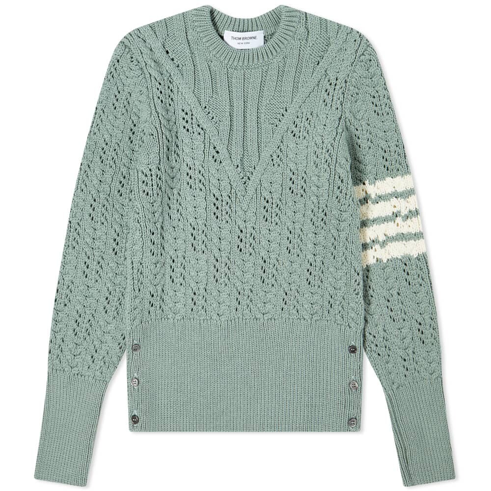 

Джемпер Thom Browne 4 Bar Cable Crew Knit