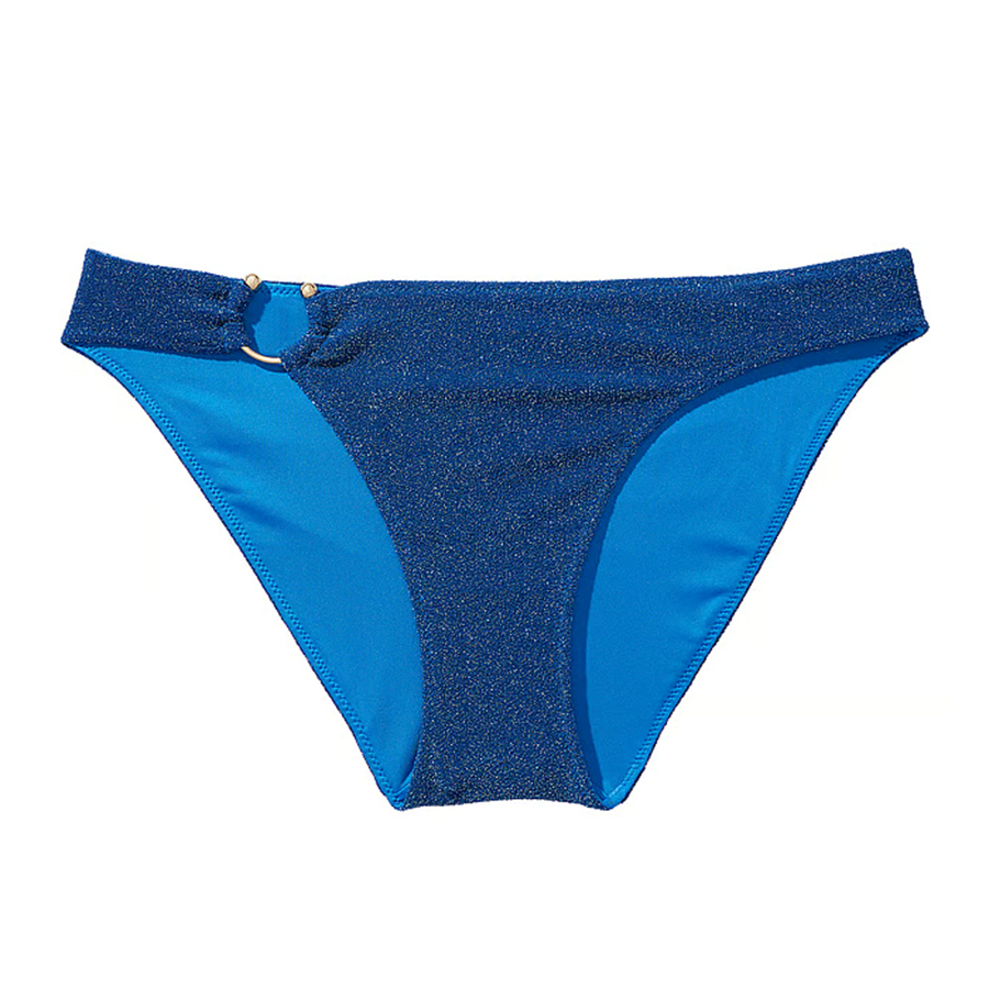 Плавки бикини Victoria's Secret Swim Shimmer Classic, синий цена и фото