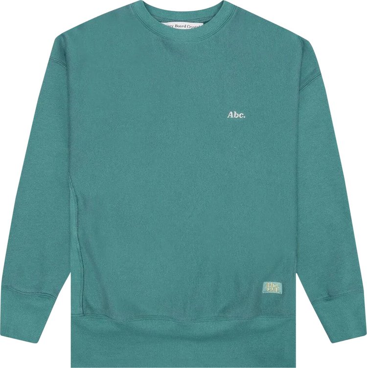 Толстовка Advisory Board Crystals Crewneck Sweatshirt 'Apatite', зеленый