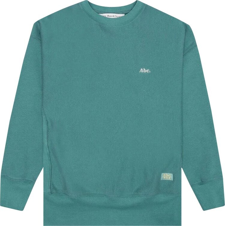 Толстовка Advisory Board Crystals Crewneck Sweatshirt 'Apatite', зеленый футболка advisory board crystals short sleeve pocket tee apatite зеленый