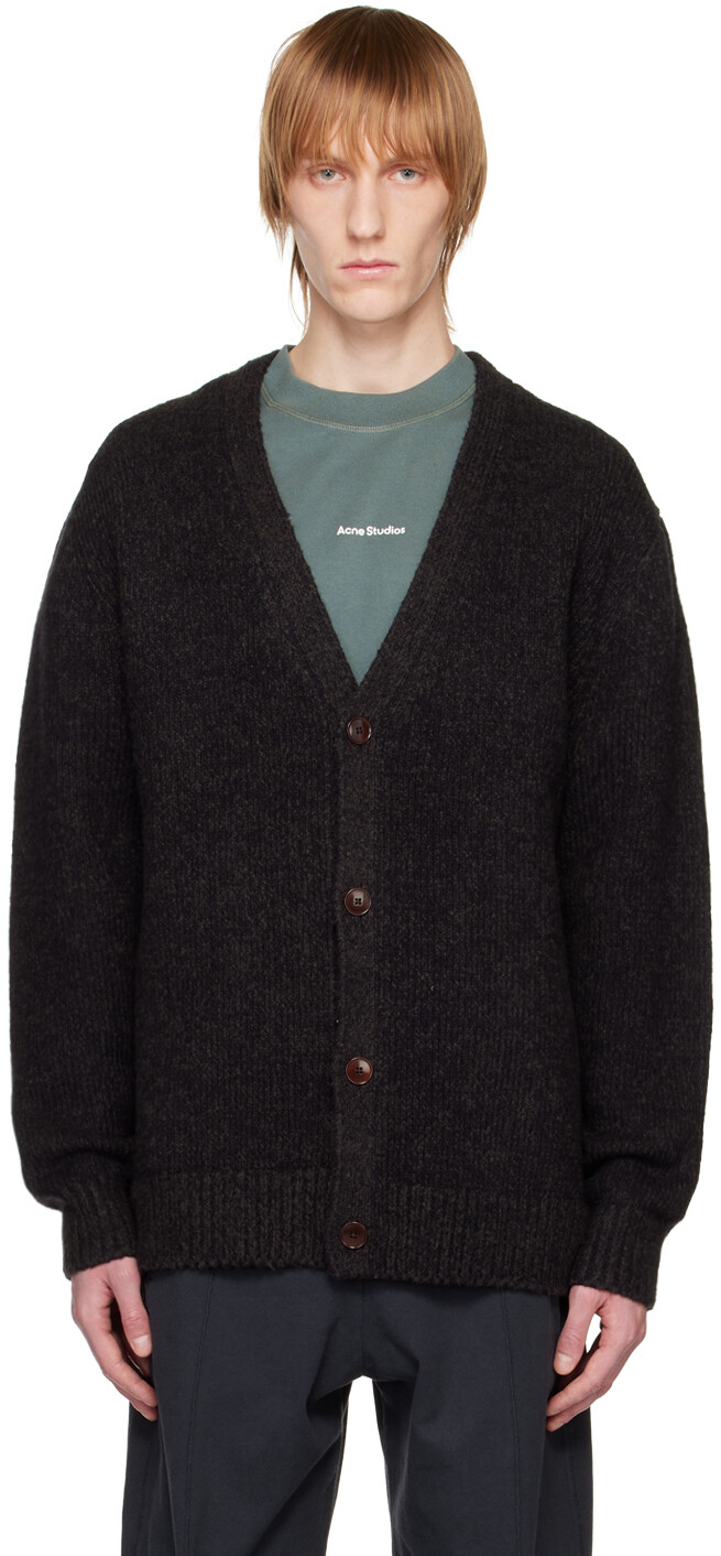 

Черный кардиган на пуговицах Acne Studios