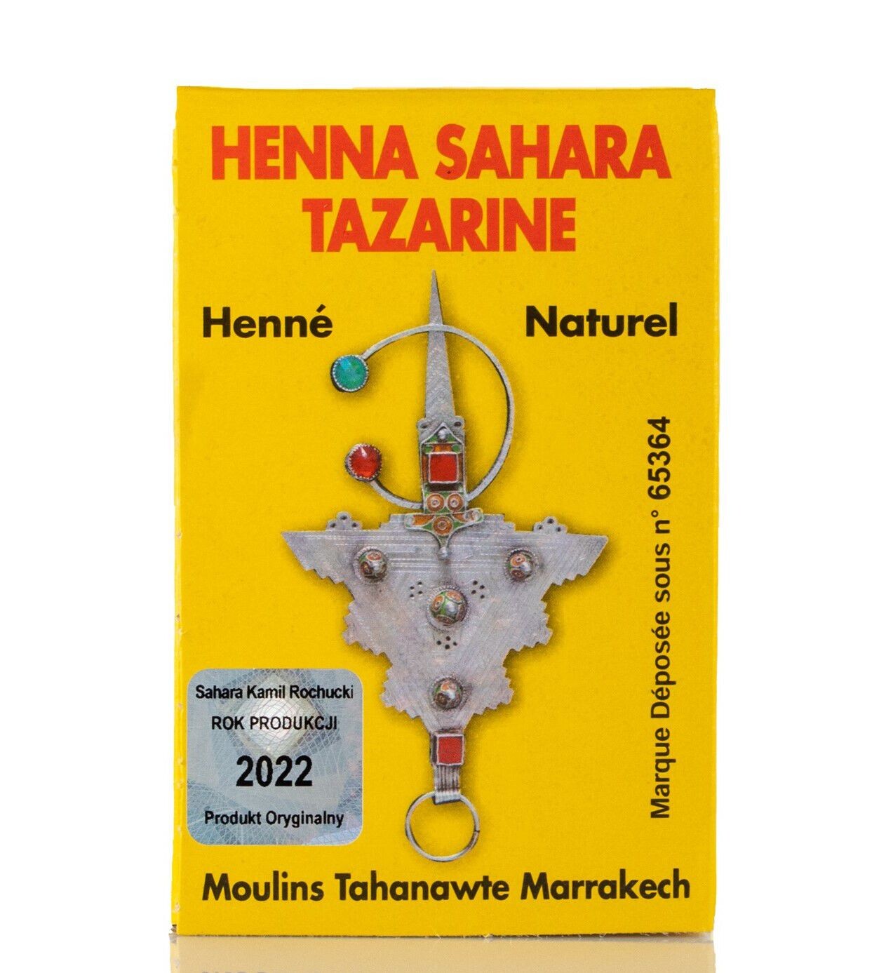 

Sahara Tazarine Henna Marokańska краска для волос на травах, 100 г