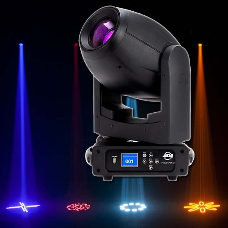 цена AMERICAN DJ FOCUS SPOT 4Z Интеллектуальный светодиодный моторизованный светильник с подвижной головкой
