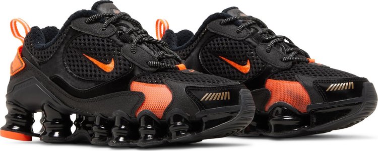 Nike shox best sale noir et orange