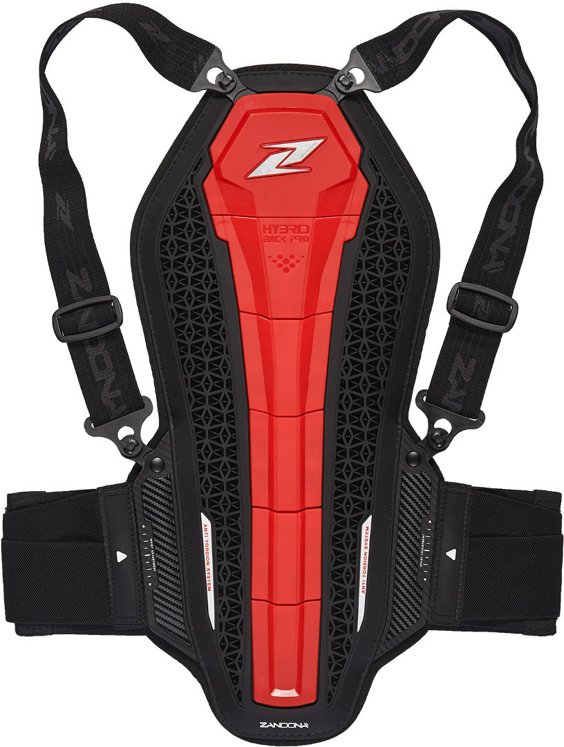 Защита Zandona Hybrid Back Pro X6 спины, красная