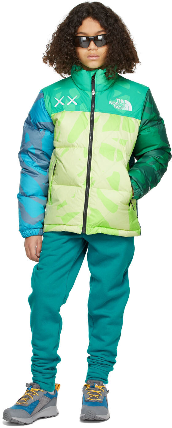 

Детские синие брюки KAWS Edition Lounge The North Face Kids