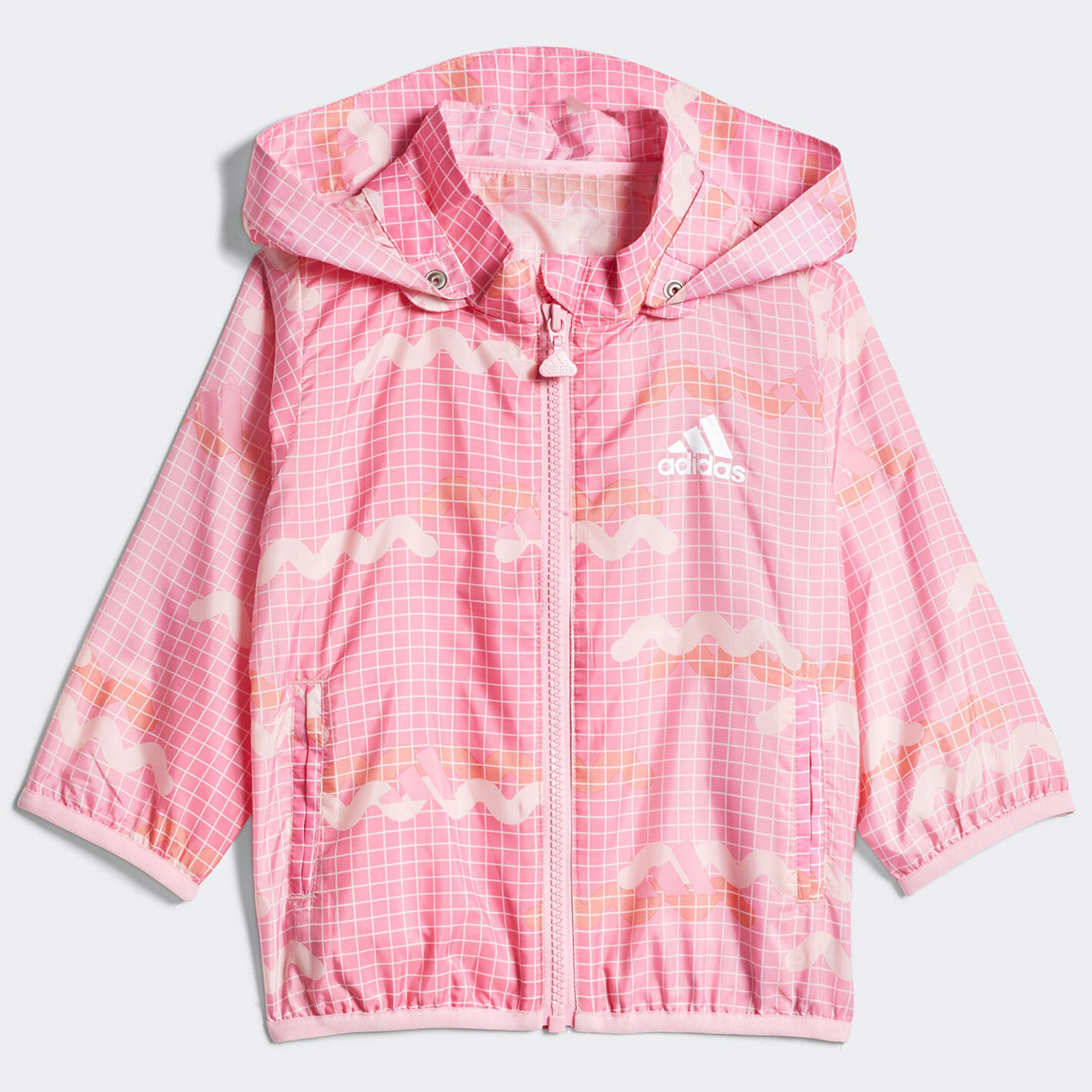 

Куртка Adidas Casual Sports, розовый/мультиколор