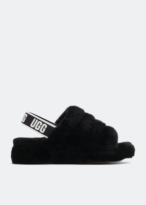 

Сандалии UGG Fluff Yeah sandals, черный