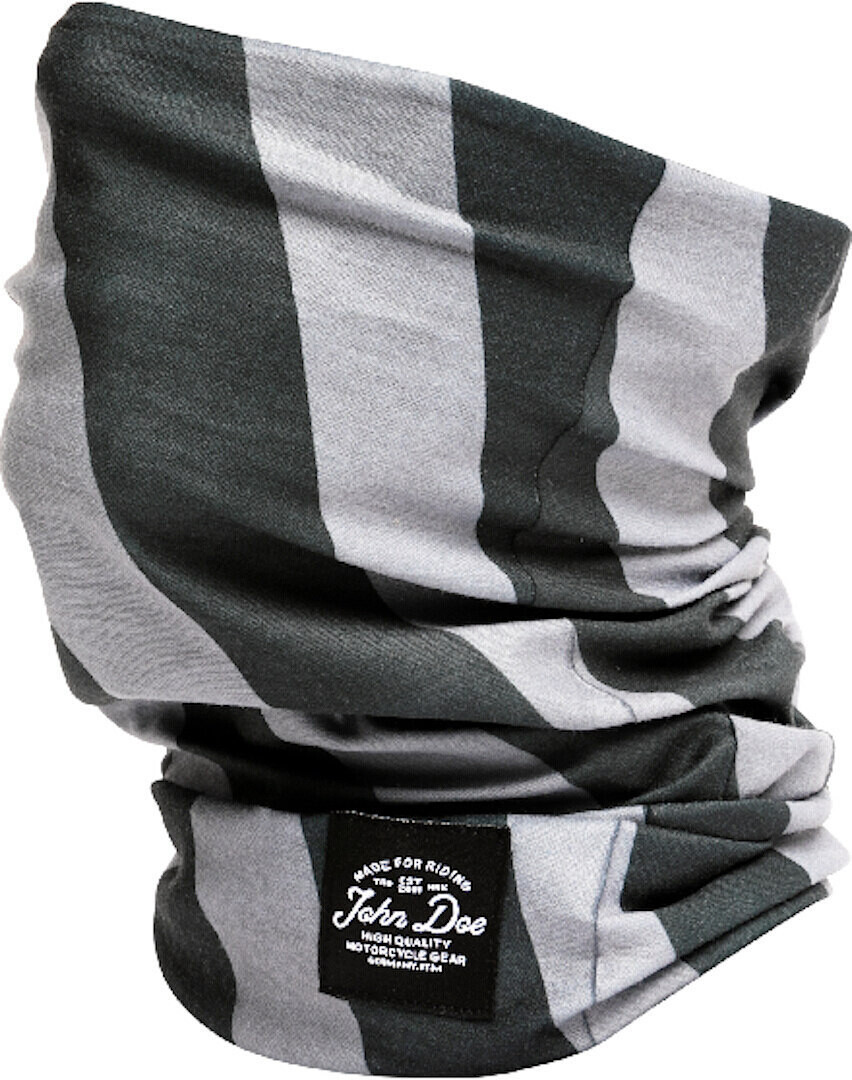 

Шарф John Doe Stripes Black Grey многофункциональный с рисунком