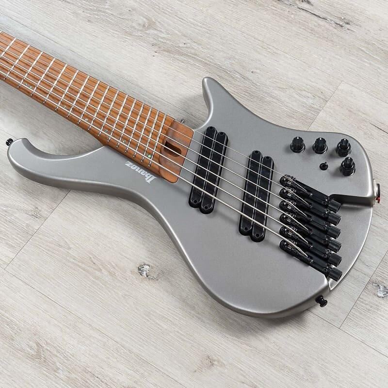 

Ibanez EHB1006MS EHB Безголовая мультимензурная 6-струнная бас-гитара, матовый серый металлик EHB1006MSMGM